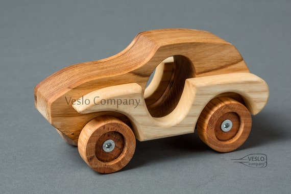 wooden kids car