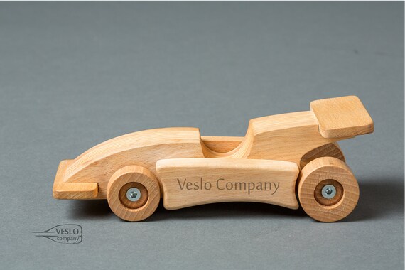 kids wooden car