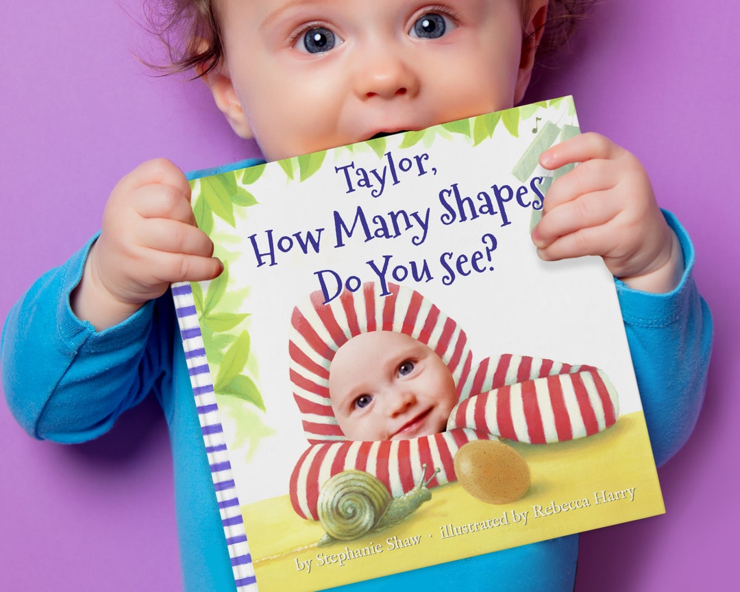 Personalized Books for Baby Toddler 123 Counting Numbers Etsy