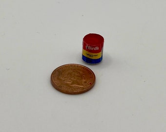 1/12 scale dollhouse miniature custard powder