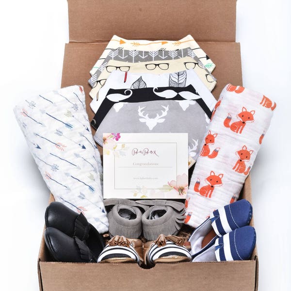 Baby Box Gift- Neutral, Boy & Girl Options