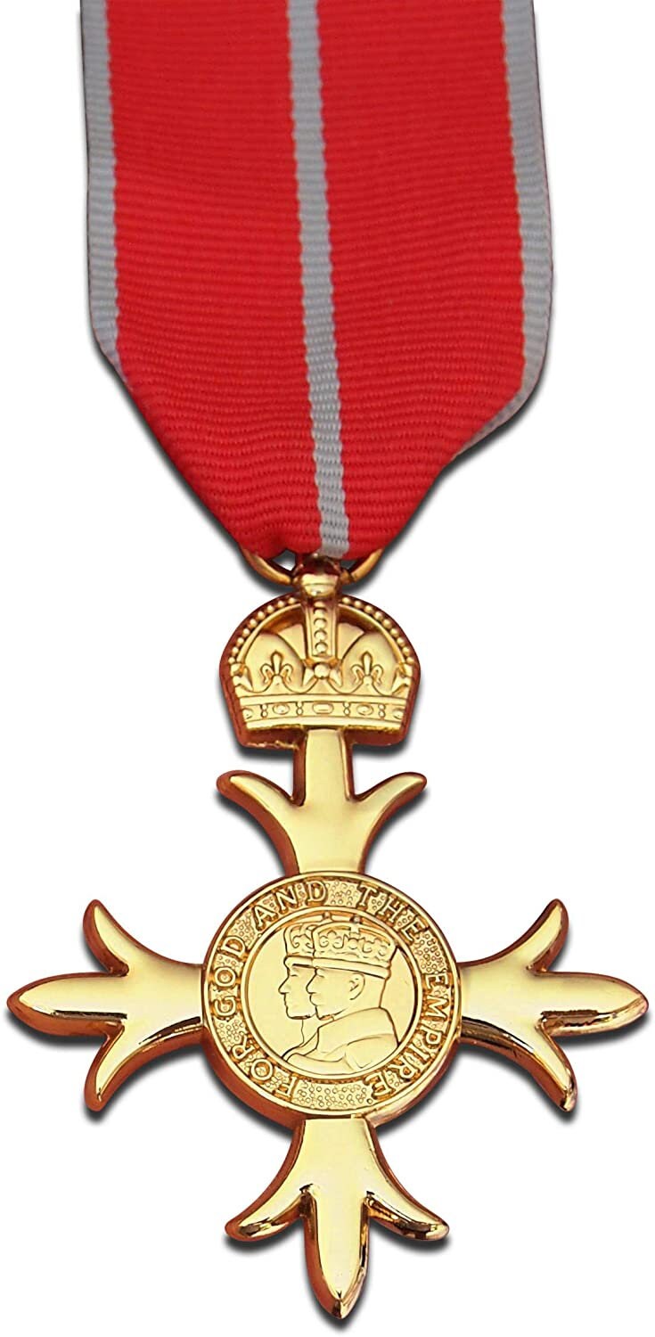 OBE Order of the British Empire Military Medal Rank Imperial Antique