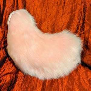 Baby Pink Fursuit Nub Tail