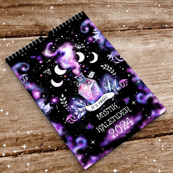 Gothic Calendar Etsy UK