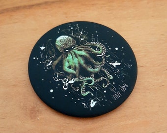 Cthulhu Magnet | H.P. Lovecraft | Octopus | Kraken | Squid