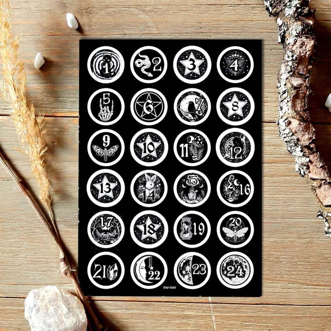 Goth Advent Calendar 2025 Lindi Perrine