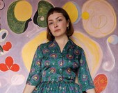 Vintage Paisley 1960 70 39 s Dress