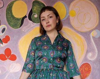 Vintage Paisley 1960/70's Dress