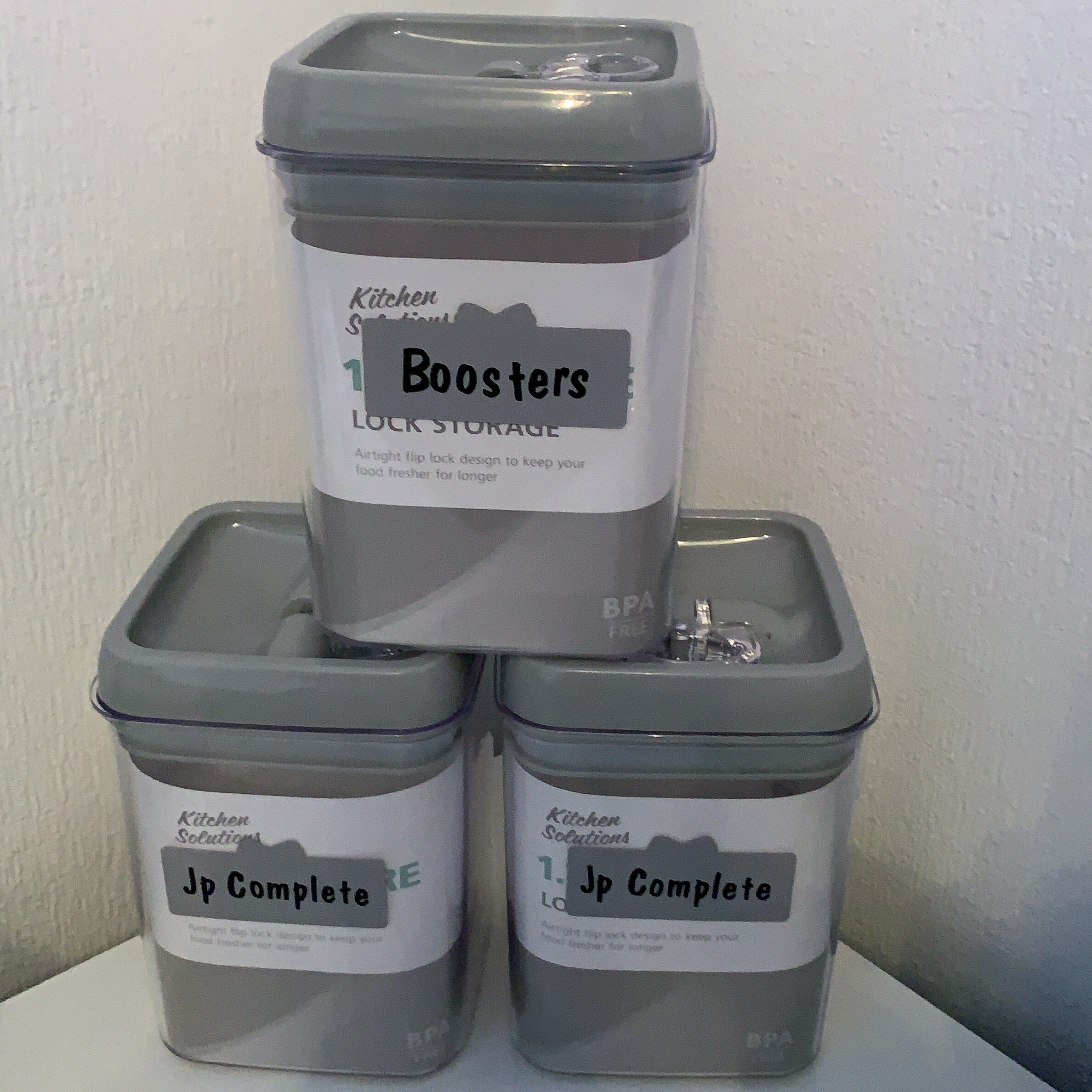 Personalised air tight storage containers Etsy