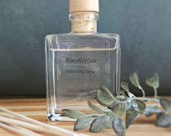 5oz. Nontoxic Morning Dew Reed Diffuser with Natural Rattan Reeds