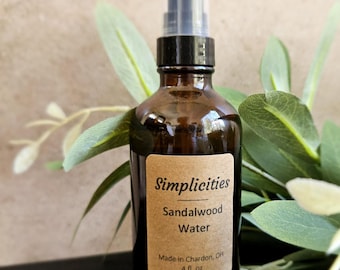 Sandalwood Water 4oz