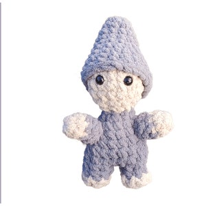 Gnome Amigurumi Crochet Pattern PDF Plushie Tutorial Advanced Beginner image 1