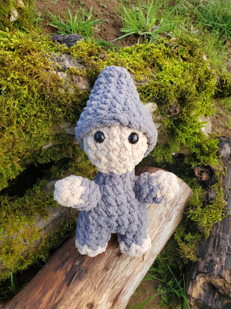 Gnome Amigurumi Crochet Pattern PDF Plushie Tutorial Advanced Beginner image 5