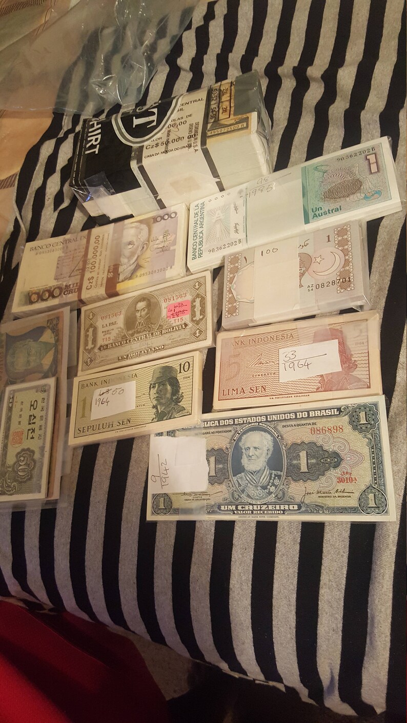 Bricks Of Foreign Currency - 