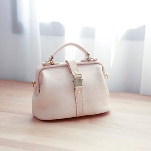 Weiche Leder Arzttasche - Doktor Stil Tasche, Leder Geldbörse, Schultertasche, Monogramm Ledertasche, jeden Tag tragen