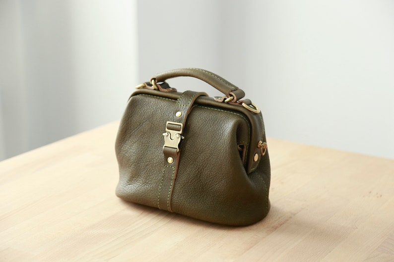 Soft Leather Doctors Bag Doctor Style Bag Leather Purse off Etsy