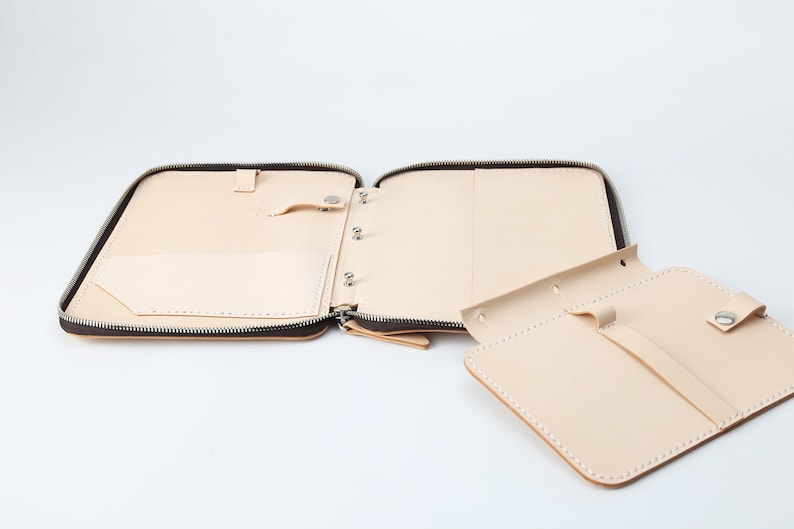 Leather Travel Wallet Organizer Passport Clutch Wallet Etsy