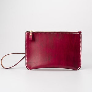 Clutch diurno, Pulsera de cuero de todos los días, Bolsos de noche, Clutch de cartera de cuero, Clutch de mujer, Bolso de mujer, Bolso de maquillaje