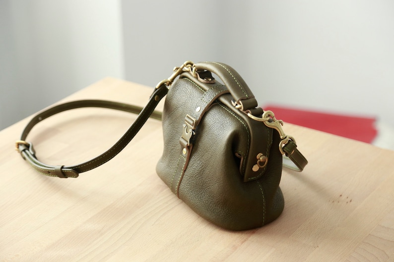 Soft Leather Doctors Bag Doctor Style Bag Leather Purse off Etsy