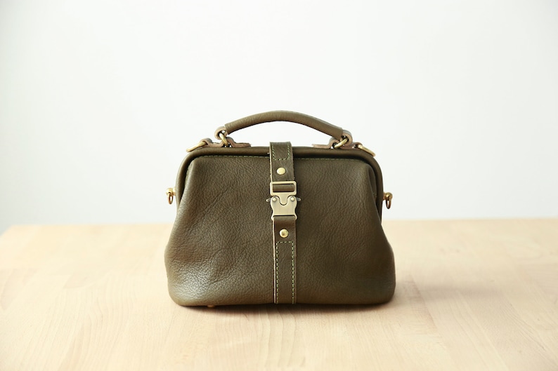 Soft Leather Doctors Bag Doctor Style Bag Leather Purse off Etsy