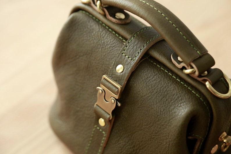 Soft Leather Doctors Bag Doctor Style Bag Leather Purse off Etsy