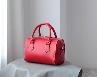 Louis Vuitton Epi Speedy 25 Castilian Red Boston Bag