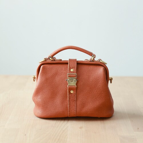 Soft Leather Doctors Bag Doctor Style Bag Leather Purse off Etsy