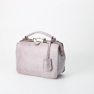 Dulles Doktortasche-Rindsleder Geldbeutel, italienische Lederhandtasche, Frauen Crossbody-Tasche, Top Griff Mini Tasche, lange Riemen Geldbörse, Schulterschlaufe