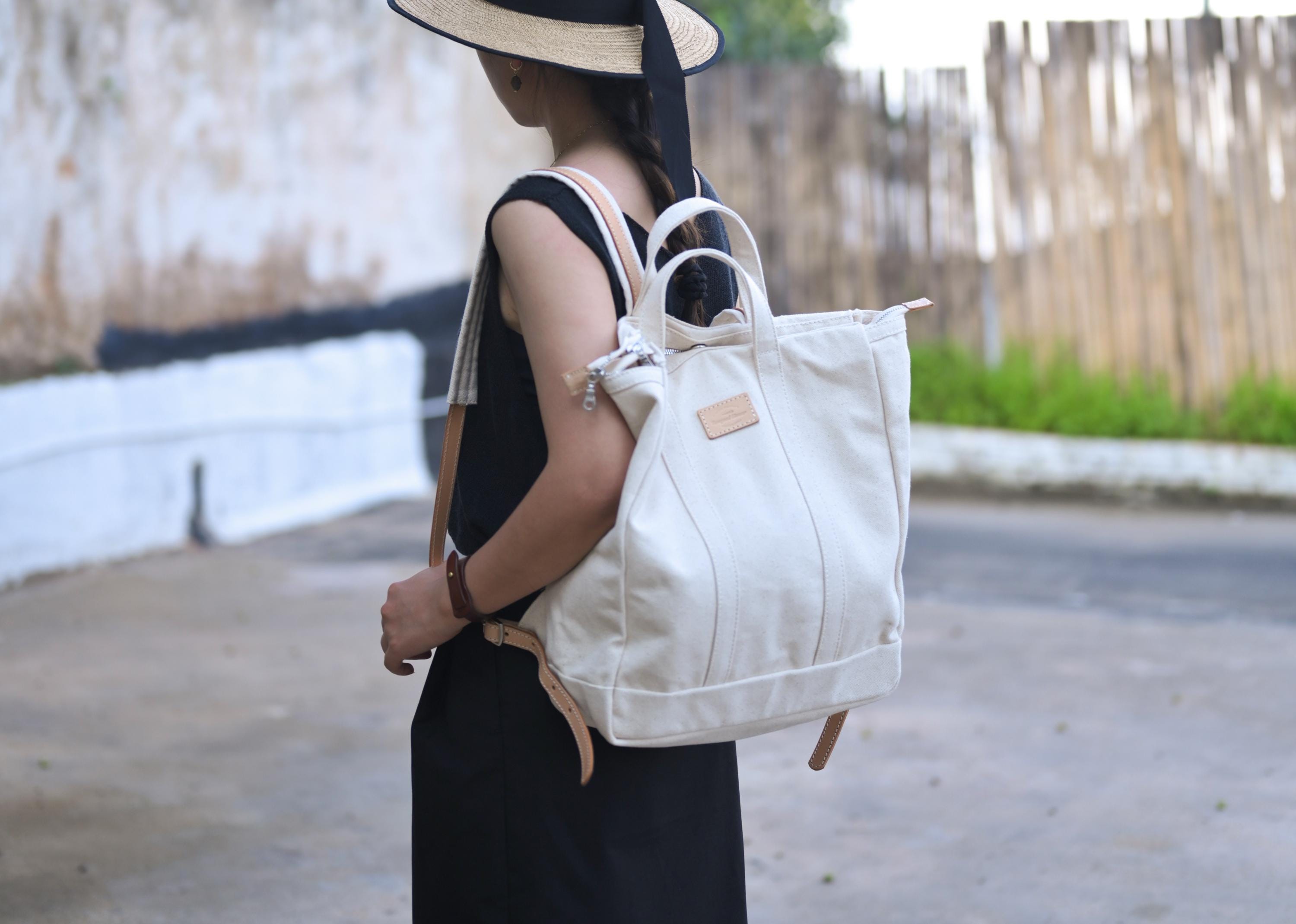 Canvas Tote Backpack Canada