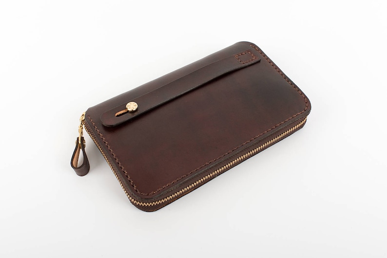 Men's Travel WalletPassport Organizer Man Clutch Wallet Etsy