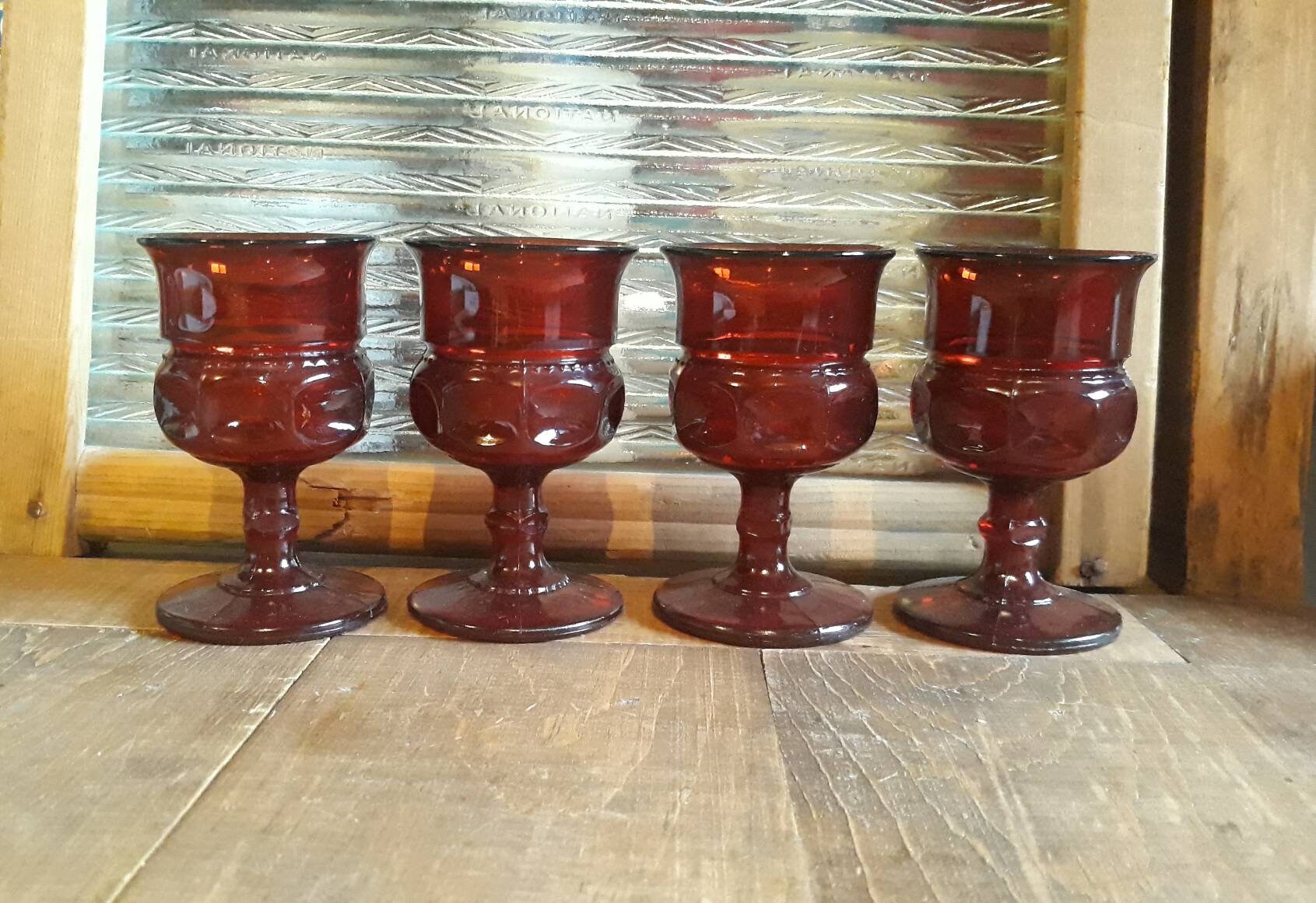 Ruby Red Kings Crown - Etsy