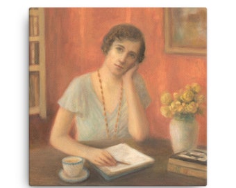 Georgette Heyer (Talisman Ring) 12x12 Canvas Print