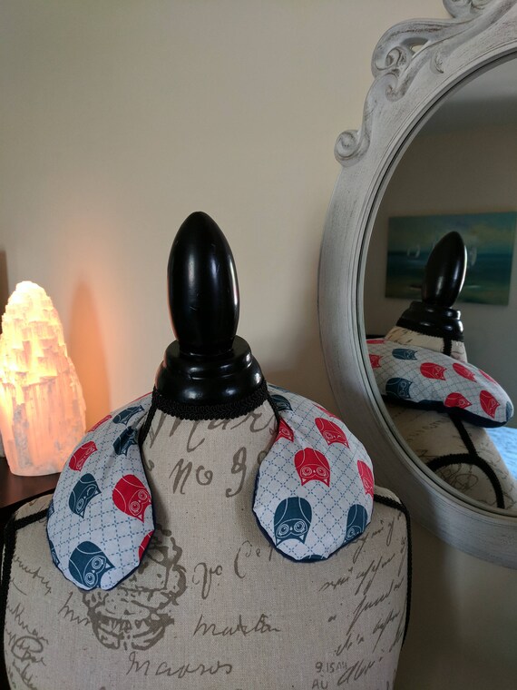Owl Microwaveable Neck Pillow Etsy