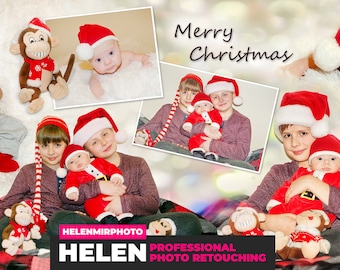 Christmas photo, Christmas collage, photo Christmas card, photo Christmas, collage card, holiday photo, photo card, Christmas photo card