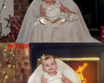 Christmas photo editing service , Children Photo Retouching, Photo editing, professional photo retouching, face retouch, photo retouching