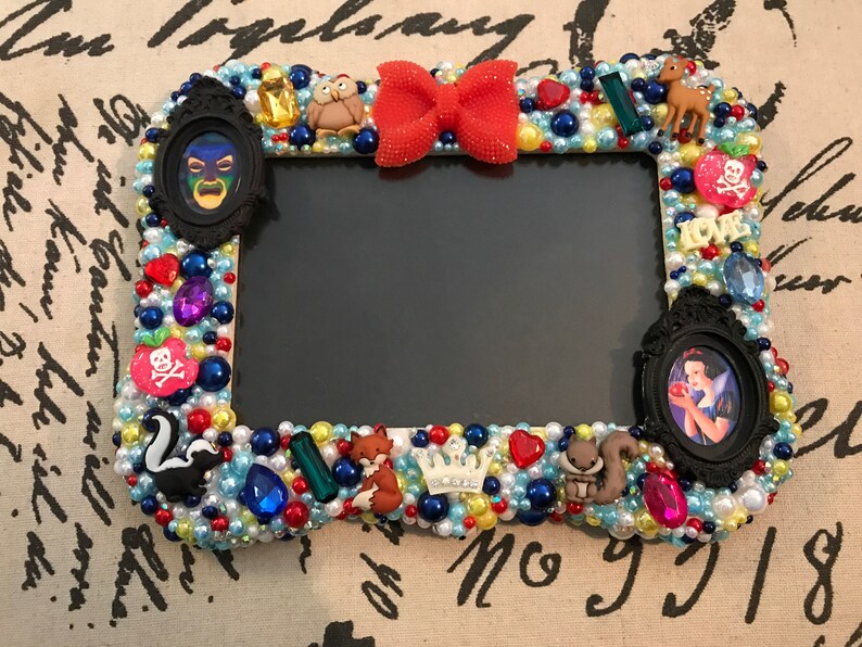 Snow White Mirror 4 X 6 In Magnetic Wall Frame