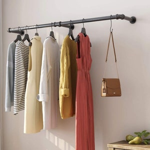 Iron Clothing Rack Etsy