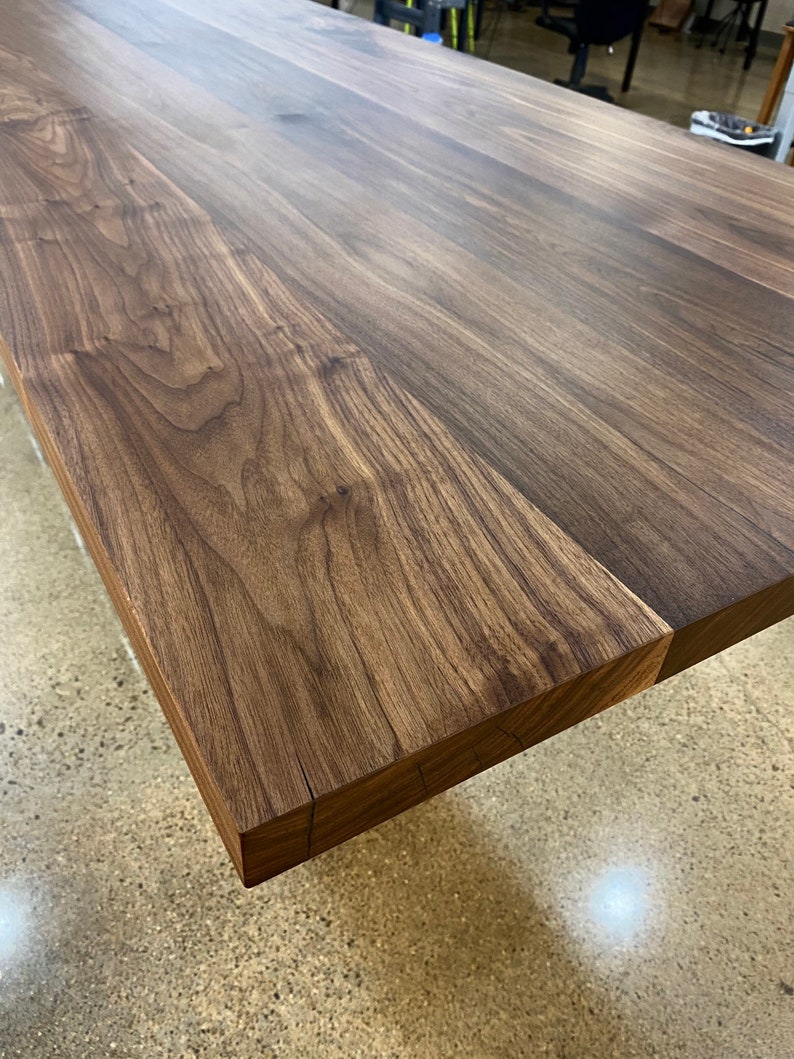 Custom Walnut Table Top Countertop Kitchen Island Top Etsy
