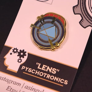 Pyschoscope Lens Prey 2017 Enamel Pin