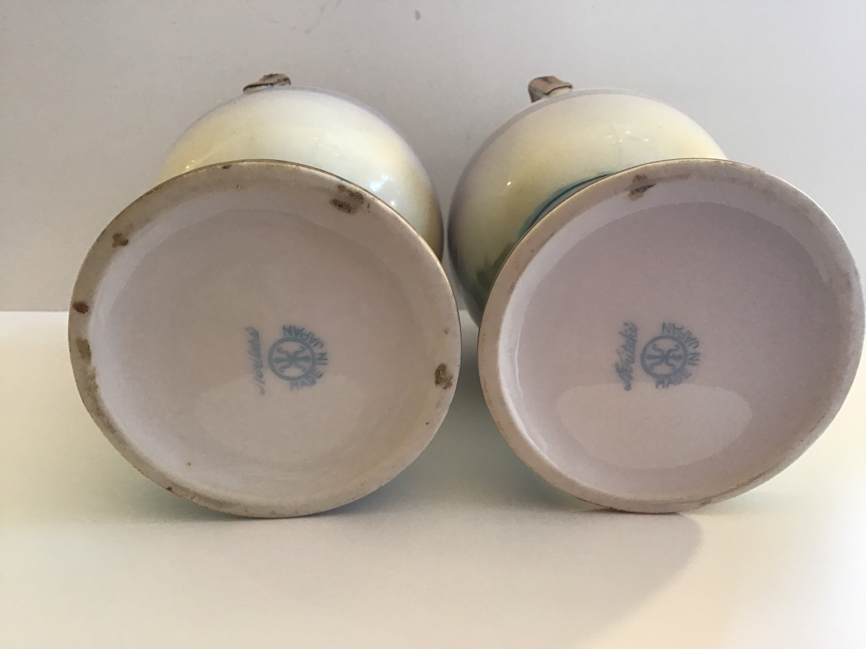 Rare Antique Noritake Vases Etsy UK