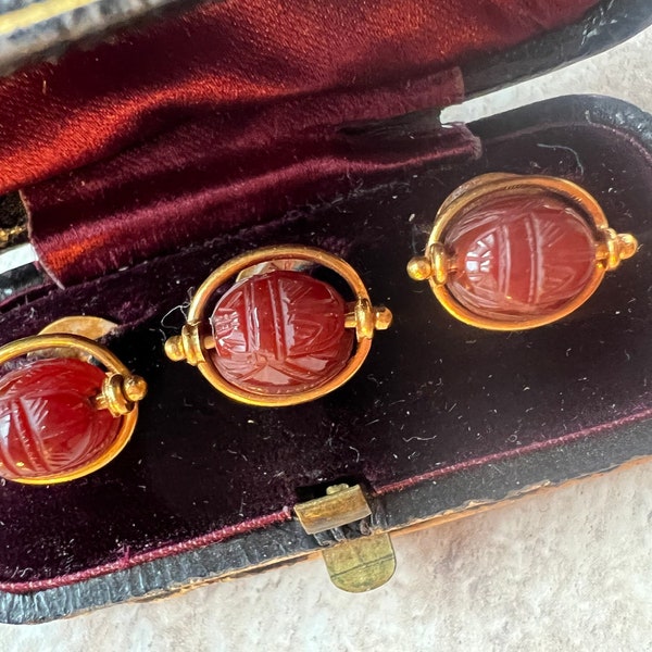 Antique Shirt Studs Etsy