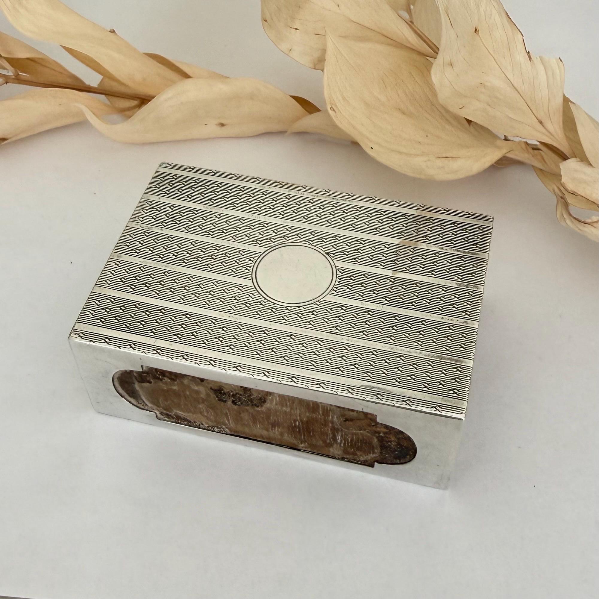 Sterling Silver Matchbook Holder - Etsy