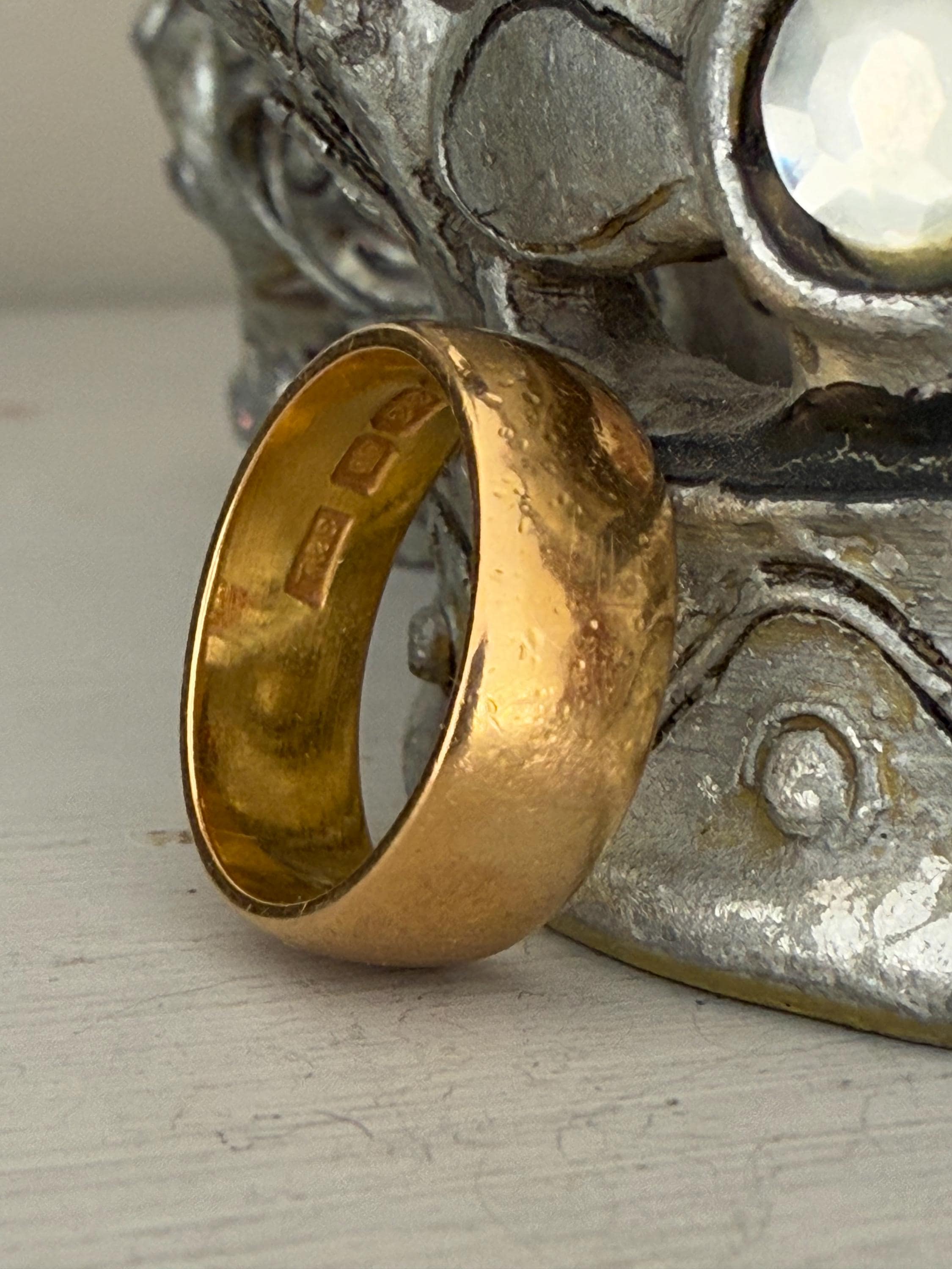 22k antique ring - Etsy 日本