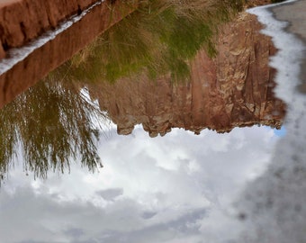 8x10 digital, photograph, print, landscape, home decor "reflections 3"