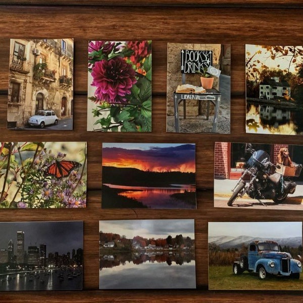 photo magnets assorted, 3.5x5, photograph, landscape