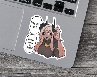 Aiko Oppai Momu Sticker