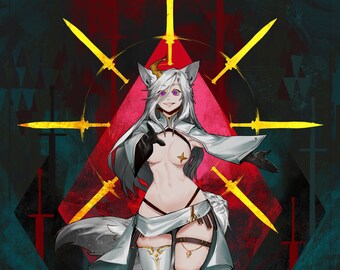 Weiß, Vergeben Discord | Kunstdruck