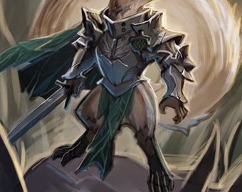 Eichhörnchen Token Karte