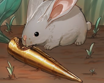 Kaninchen Token Card