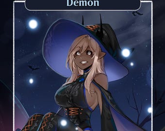 Aiko Dämon Token Karte